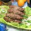 Мясо на шпажках