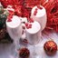 Фламбированные яблочные кольца
