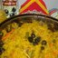 Овощная паэлья с маслинами (De hortalizas paella con las aceitunas )