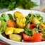 Салат с курицей и картофелем