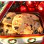 Рождественское печенье с цукатами и орехами