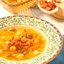 Гороховый суп с беконом и гренками