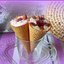 Творожный десерт с вишневым конфитюром " Минутка"