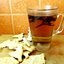 Черный чай с базиликом