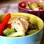 Салат с картофелем и курицей