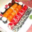 Домашние сырные роллы и суши