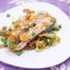 Кижуч запеченный с овощами