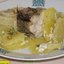 Хек запеченный с картофелем и сыром