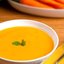 Морковный суп-пюре с кориандром и вермутом