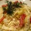 Салат с ветчиной и овощами