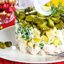 Слоеный салат с курицей