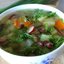 Фасолевый суп с охотничьими колбасками