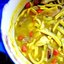 Куриный суп с лапшой и сельдереем