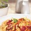Спагетти с лососем и томатным соусом