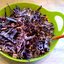Сливочный салат с красной капустой