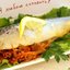 Скумбрия, запеченная с овощами