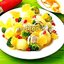 Салат с дыней и курицей