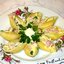 Conchiglie с салатом
