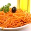Салат из моркови с уксусом