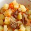 Телятина с картошкой