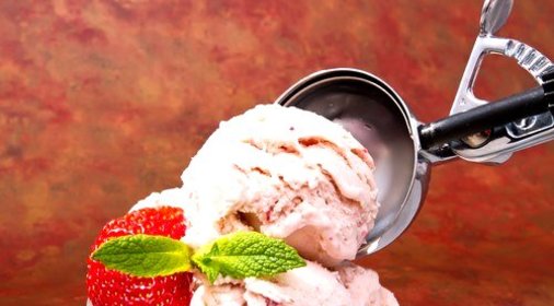 Томатно-клубничное мороженое