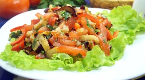 Салат с баклажанами «Летний восторг»