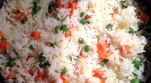Рис детский с овощами