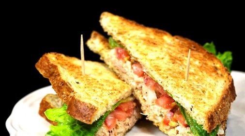 Сэндвичи с салатом из тунца