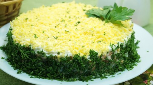 Классический салат «Мимоза»