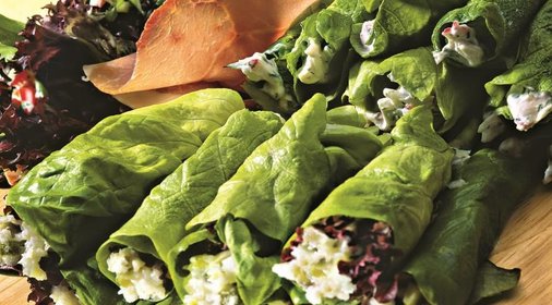 Сигары из салатных листьев