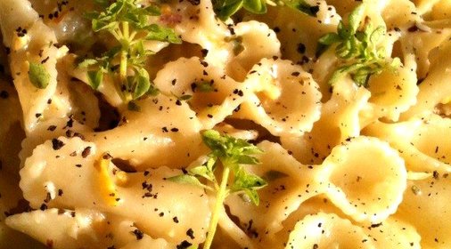 Фарфалле с соусом из фенхеля и базилика