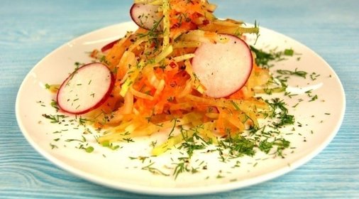 Салат из редьки