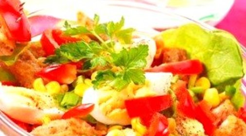 Салат Малибу с курицей