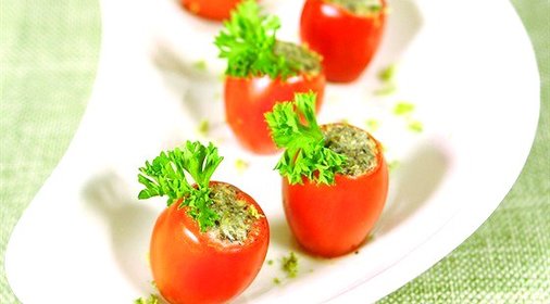 Фаршированные помидоры черри