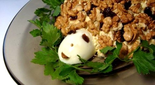 Салат Черепаха с курицей