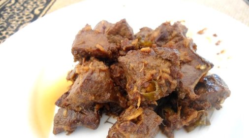 Говяжья печень по-быстрому