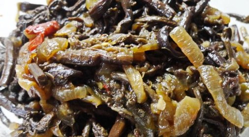 Салат из папоротника