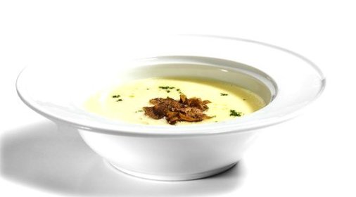 Крем-суп из индейки с трюфелями