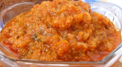 Икра кабачковая с помидорами и морковью