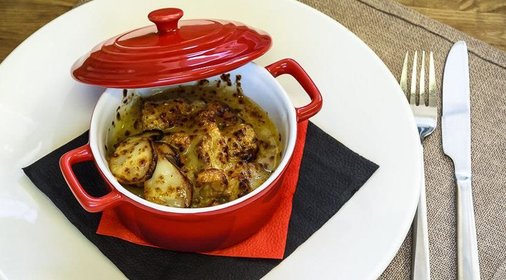 Кабачок жареный с чесноком