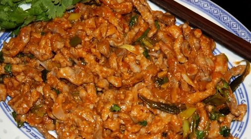 Мясо под кисло-сладким соусом