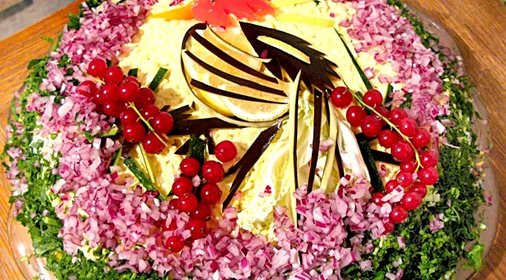 Салат Птичка