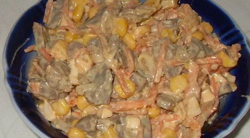 Салат разбитое сердце