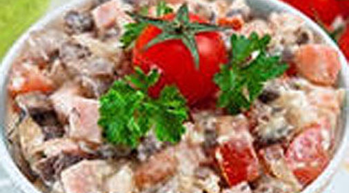 Салат Курица в раю