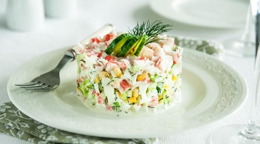 Салат из крабовых палочек