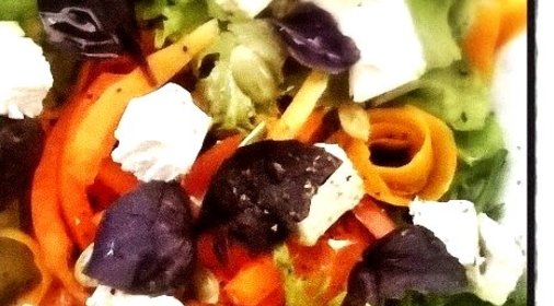 Оранжевый салат