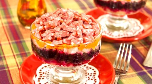 Салат «Лохматый»