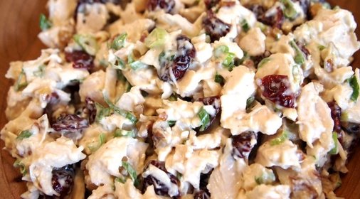 Салат с утиной грудкой