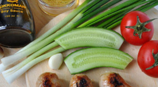 Салат с цветной капустой