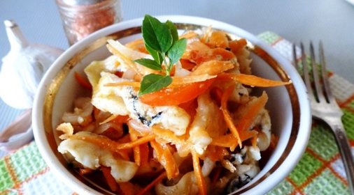 Хе из щуки с овощами